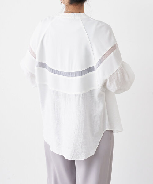 Jena espace merveilleux（ジェナ　エスパスメルヴェイユ）の「ヨウリュウブルゾン（ブルゾン・レディース・ブラック/ベージュ/オフホワイト・FREE）」の9枚目の写真