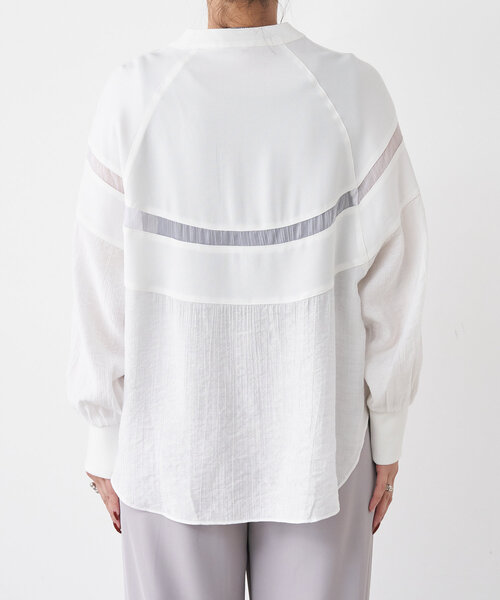 Jena espace merveilleux（ジェナ　エスパスメルヴェイユ）の「ヨウリュウブルゾン（ブルゾン・レディース・ブラック/ベージュ/オフホワイト・FREE）」の13枚目の写真