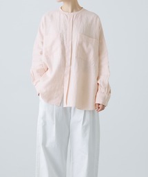 かぐれ | リネンWポケットワイドシャツ(シャツ/ブラウス)