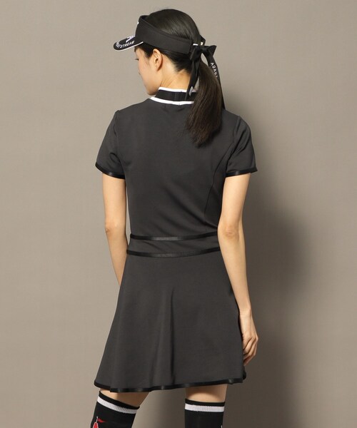 アダバットadabat ゴルフワンピース 暖かい 黒 やっぴー様専用