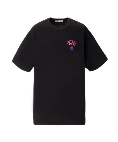 期間限定値下げ　OHGA オーガ　コサージュ　カメリアTシャツ ブラック ITEM | OHGA