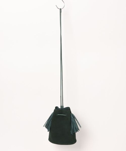 KEITA MARUYAMA(ケイタマルヤマ)の「Suede tassel BAG(ショルダーバッグ・レディース・ベージュ/パープル/ブラック/グリーン・FREE)」の10枚目の写真