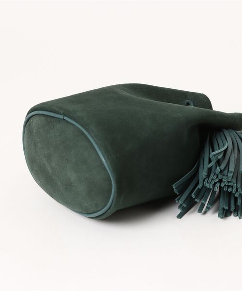 KEITA MARUYAMA(ケイタマルヤマ)の「Suede tassel BAG(ショルダーバッグ・レディース・ベージュ/パープル/ブラック/グリーン・FREE)」の11枚目の写真