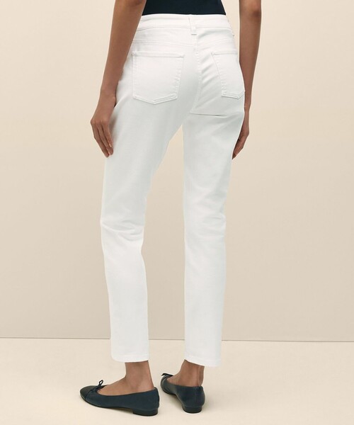 BROOKS BROTHERS(ブルックスブラザーズ)の「ストレッチコットンブレンド 5ポケット デニムパンツ(デニムパンツ・レディース・ホワイト・0/2/4/8/6)」の2枚目の写真
