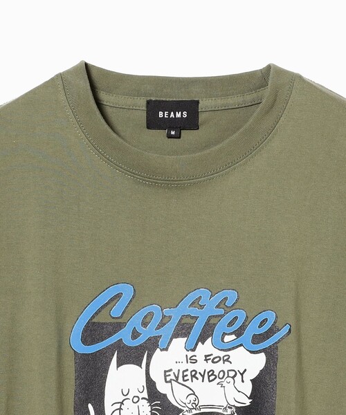 Tシャツ・カットソー BEAMS FW24 Printed shirt (38010112139 30) BEAMS（ビームス）＜MEN＞FUJI ROCK FESTIVAL'24 / K.T KOBEL