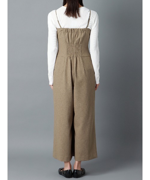 CIS.（シス）の「CIS．リネンルックコンビネゾン ウォッシャブル ストレッチ（ワンピース・レディース・ベージュ系/ブラック系・34(5号)/36(7号)/38(9号)/40(11号)）」の17枚目の写真