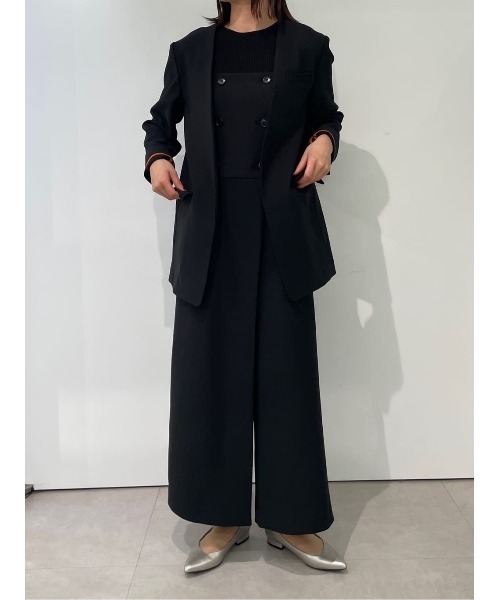 CIS.（シス）の「CIS．リネンルックコンビネゾン ウォッシャブル ストレッチ（ワンピース・レディース・ベージュ系/ブラック系・34(5号)/36(7号)/38(9号)/40(11号)）」の11枚目の写真