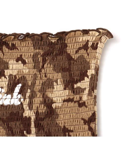 atmos pink（アトモスピンク）の「atmos pink Camouflage Shirring Baretop / アトモス ピンク カモフラージュシャーリング ベアトップ（チューブトップ・レディース・カーキ/ブルー/ブラウン・FREE）」の22枚目の写真