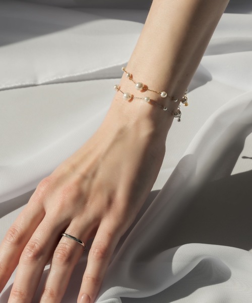 BRACELET/RANDOM PEARL（ブレスレット）｜muku（ムク）の