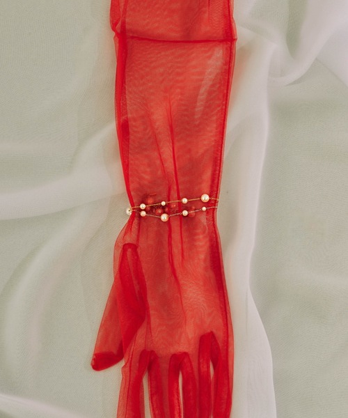 muku（ムク）の「BRACELET/RANDOM PEARL（ブレスレット・レディース・シルバー/ゴールド・FREE）」の5枚目の写真