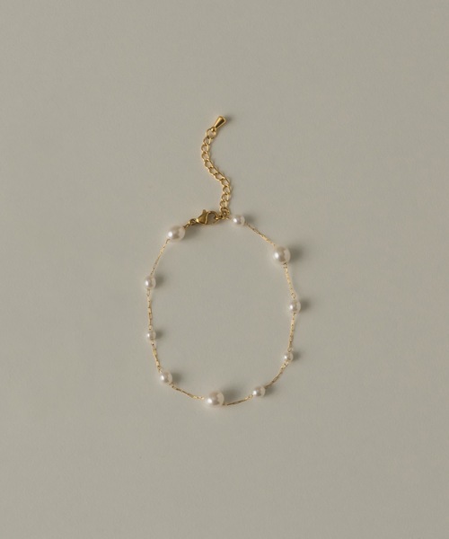 muku（ムク）の「BRACELET/RANDOM PEARL（ブレスレット・レディース・シルバー/ゴールド・FREE）」の10枚目の写真