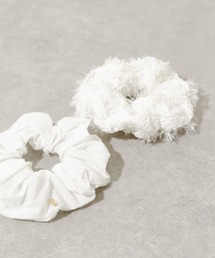 SMELLY | フリンジ2セットシュシュ(ヘアゴム)