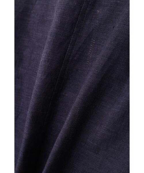 human woman（ヒューマンウーマン）の「◆ハードマンリネンノーカラージップブルゾン（ブルゾン・レディース・ライトグリーン/ベージュ系その他2/ネイビー・MEDIUM）」の16枚目の写真