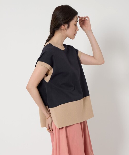 【NAVY】ミニマル 2WAY ニットベスト UNITED ARROWS - 【NAVY】ミニマル 2WAY ニットベストの通販 by UNITED