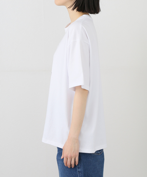 JOURNAL STANDARD LUXE(ジャーナルスタンダード ラックス)の「プリントT(LOOK UP THERE)(Tシャツ/カットソー・レディース・ブラウン/ホワイト・FREE)」の14枚目の写真