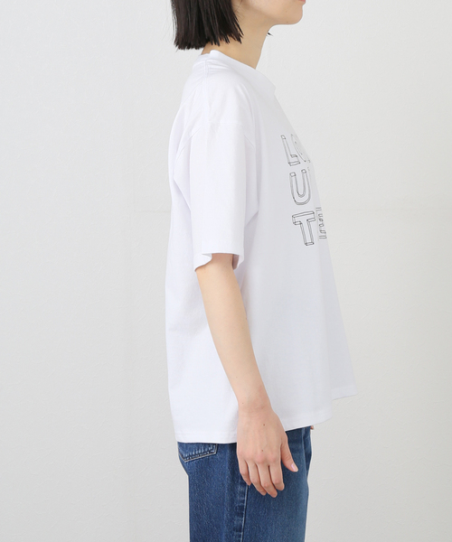 JOURNAL STANDARD LUXE(ジャーナルスタンダード ラックス)の「プリントT(LOOK UP THERE)(Tシャツ/カットソー・レディース・ブラウン/ホワイト・FREE)」の3枚目の写真