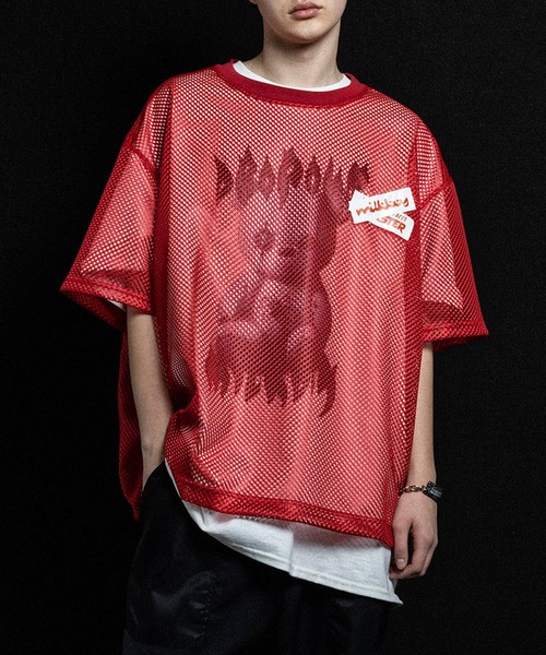 MILKBOY(ミルクボーイ)の「TRAP MESH Tシャツ(Tシャツ/カットソー・メンズ・C/A・FREE)」の3枚目の写真