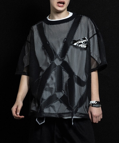 MILKBOY(ミルクボーイ)の「TRAP MESH Tシャツ(Tシャツ/カットソー・メンズ・C/A・FREE)」の4枚目の写真