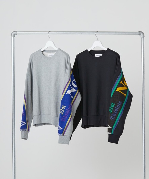 DISCOVERED(ディスカバード)の「DISCOVERED SOCCER MUFFLER SWEAT(スウェット・メンズ・グレー/ブラック・1/3)」の6枚目の写真