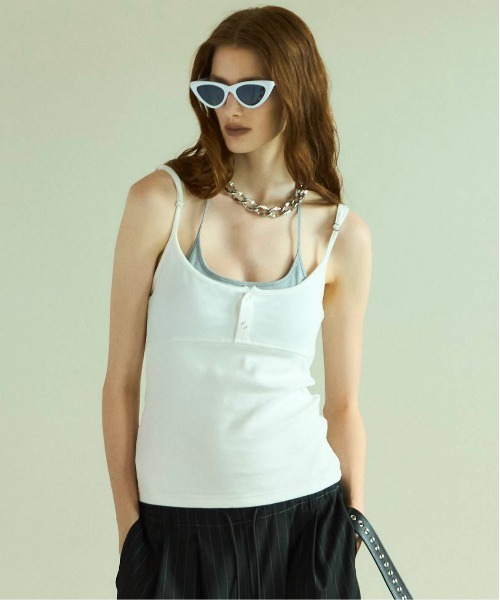 【MAISON SPECIAL】レイヤードキャミソール Sparkling Layered Camisole/キラキラレイヤードキャミソール