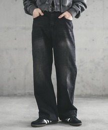 Vintage Wash Straight Denim Pants / ビンテージウォッシュストレートデニムパンツ