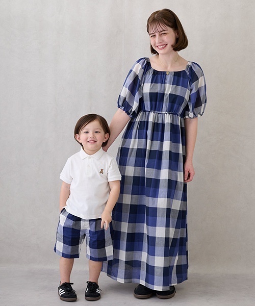 petit main（プティマイン）の「【リンク】柄アソートハーフパンツ(キッズ)（その他パンツ・キッズ・ライトブルー/キナリ/ネイビー/レッド/ブラック・90cm/110cm/130cm/80ｃｍ/120cm/100cm）」の9枚目の写真