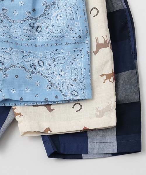 petit main（プティマイン）の「【リンク】柄アソートハーフパンツ(キッズ)（その他パンツ・キッズ・ライトブルー/キナリ/ネイビー/レッド/ブラック・90cm/110cm/130cm/80ｃｍ/120cm/100cm）」の17枚目の写真