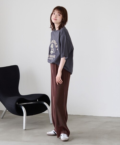 coen(コーエン)の「カレッジアニマルプリントTシャツ(Tシャツ/カットソー・メンズ・ホワイト/ネイビー/ブラック/ダークグレー・S/XL/L/M)」の20枚目の写真
