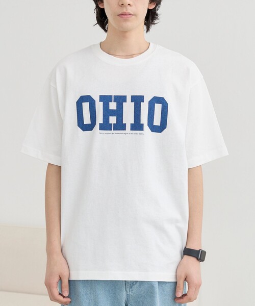 セール】カレッジアニマルプリントTシャツ（Tシャツ/カットソー