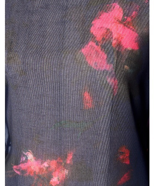 RUMCHE(ラムシェ)の「Crystal Flower Sheer Tops / クリスタルフラワーシアートップス(その他トップス・レディース・ネイビー/イエロー・FREE)」の17枚目の写真
