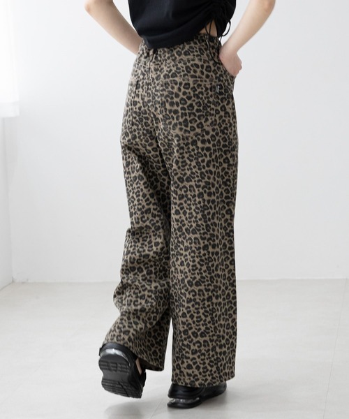 repipi armario（レピピ アルマリオ）の「レオパードホックパンツ（デニムパンツ・キッズ・レオパード・MEDIUM/SMALL/LARGE）」の8枚目の写真