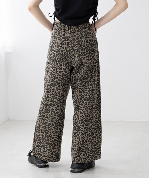 repipi armario（レピピ アルマリオ）の「レオパードホックパンツ（デニムパンツ・キッズ・レオパード・MEDIUM/SMALL/LARGE）」の9枚目の写真