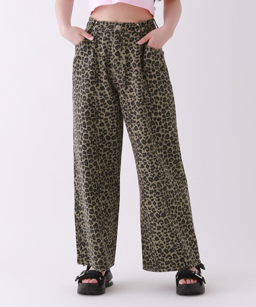 repipi armario（レピピ アルマリオ）の「レオパードホックパンツ（デニムパンツ・キッズ・レオパード・MEDIUM/SMALL/LARGE）」の11枚目の写真