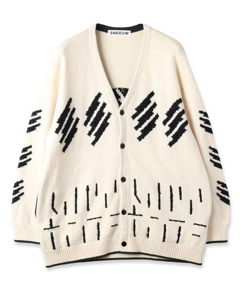 sneeuw（スニュウ）の「エレクトリックカーディガン（カーディガン/ボレロ・レディース・アイボリー/グリーン・1/3）」の13枚目の写真