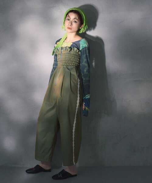 THE GOODLAND MARKET（ザグッドランドマーケット）の「cwtch　BACKOPEN l/S PRINT T-SHIRTS（Tシャツ/カットソー・レディース・ブルー系その他/ホワイト系その他・FREE）」の16枚目の写真