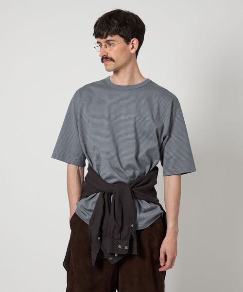 セール】＜Steven Alan＞ オーガニックコットン ボーダー