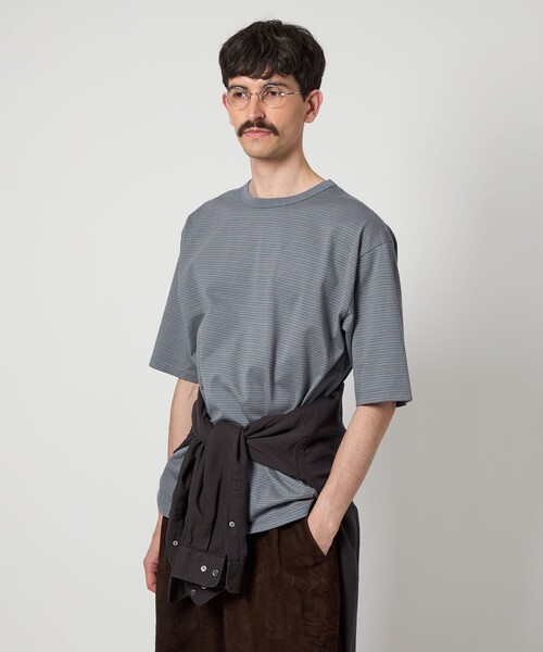 セール】＜Steven Alan＞ オーガニックコットン ボーダー
