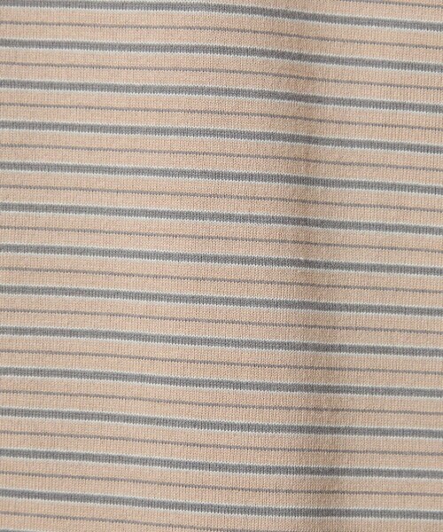 Steven Alan（スティーブンアラン）の「＜Steven Alan＞ オーガニックコットン ボーダー ショートスリーブ Tシャツ NARROW（Tシャツ/カットソー・メンズ・ブラウン/ロイヤルブルー/ネイビー/ブラック/オフホワイト・S/M/L/XL）」の21枚目の写真