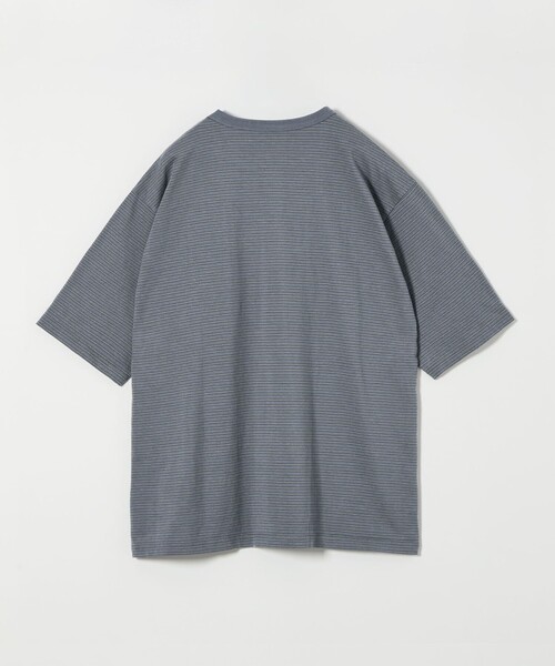 Steven Alan＞ オーガニックコットン ボーダー ショートスリーブ