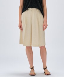 cloenc | 【セットアップ】リネンブレンドハーフパンツ(その他パンツ)