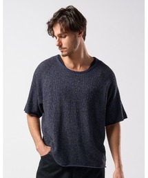 wjk | back pile　light H/S(ニット/セーター)