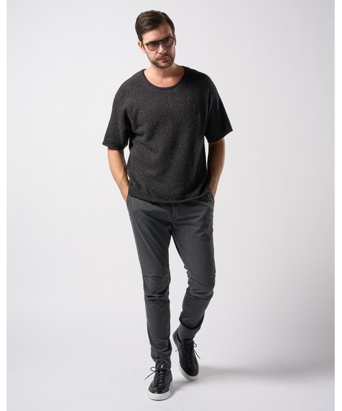 wjk（ダヴルジェイケイ）の「back pile　light H/S（ニット/セーター・メンズ・ネイビー/ブラック・SMALL/MEDIUM/LARGE/X-LARGE）」の10枚目の写真