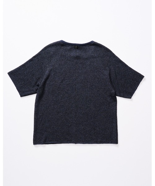 wjk（ダヴルジェイケイ）の「back pile　light H/S（ニット/セーター・メンズ・ネイビー/ブラック・SMALL/MEDIUM/LARGE/X-LARGE）」の19枚目の写真