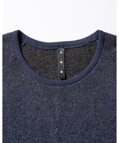 wjk（ダヴルジェイケイ）の「back pile　light H/S（ニット/セーター・メンズ・ネイビー/ブラック・SMALL/MEDIUM/LARGE/X-LARGE）」の20枚目の写真