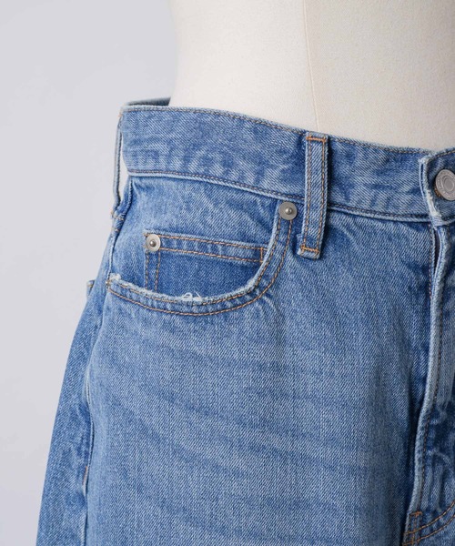 GIUNON（ジウノン）の「barrel leg vintage denim / バレルレッグヴィンテージデニム（デニムパンツ・レディース・ブルー・1/0）」の20枚目の写真