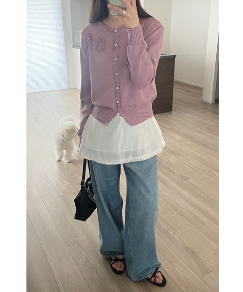 GIUNON（ジウノン）の「barrel leg vintage denim / バレルレッグ