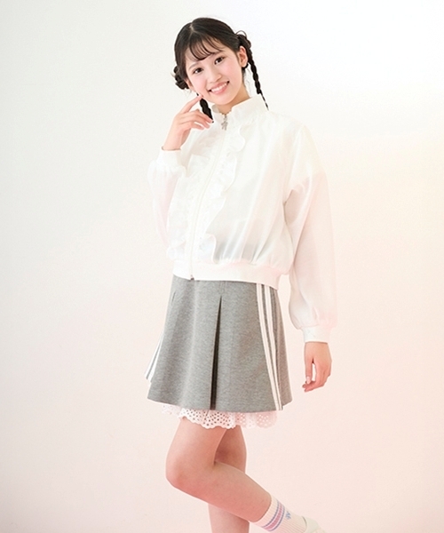 メゾピアノ 音符レースブラウス スカートセット120 mezzo piano（メゾピアノ）の「音符スカート（スカート）」 - WEAR