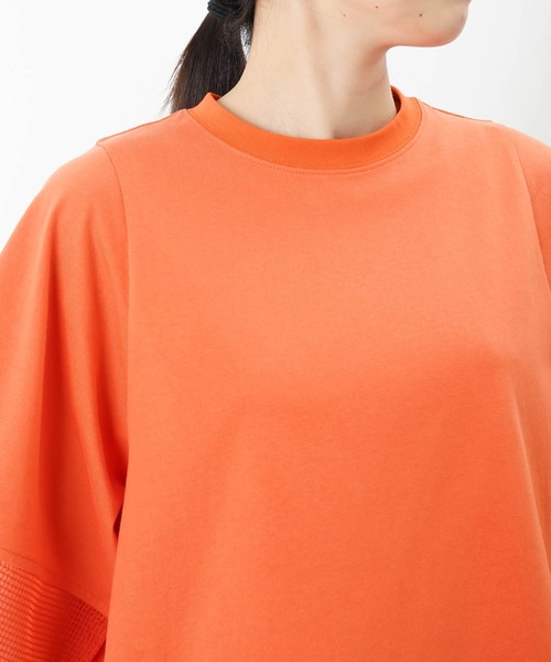 tシャツ LC/LLL オーガンジー切替プルオーバー レディース LADY LUCK LUCA tシャツ LC/LLL オーガンジー切替プルオーバー