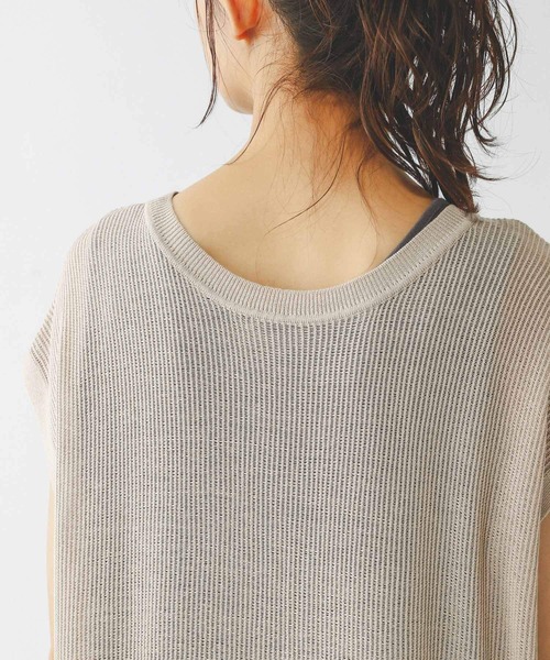 GLOBAL WORK（グローバルワーク）の「※2WAYメッシュSETワンピース/321490（ワンピース・レディース・グレイッシュベージュ/ブラック・MEDIUM/LARGE）」の21枚目の写真