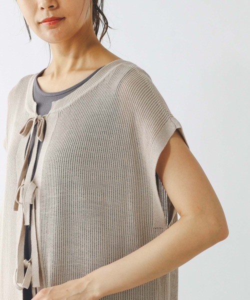 GLOBAL WORK（グローバルワーク）の「※2WAYメッシュSETワンピース/321490（ワンピース・レディース・グレイッシュベージュ/ブラック・MEDIUM/LARGE）」の22枚目の写真